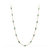 Emerald Marquise Necklace in 18k Yellow Gold