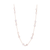 Tresor Collection - Rainbow Moonstone P/S Necklace in 18k Yellow Gold