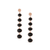 Tresor Collection - Gemstone Unshape Dangle Earring In 18K Yellow Gold
