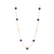 Tresor Collection - Lapis Round Necklace in 18k Yellow Gold