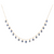 Tresor Collection - Blue Sapphire Oval Necklace in 18k Yellow Gold