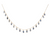 Tresor Collection - Blue Sapphire Rect. Necklace in 18k YG