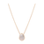 Tresor Collection - Gemstone Unshape Necklace in 18k Yellow Gold Pearl