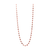 Tresor Collection - Rhodolite Round Necklace in 18k Yellow Gold