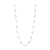 Tresor Collection - Aquamarine Round Necklace in 18k Yellow Gold