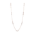Tresor Collection - Rainbow Moonstone Oval Necklace in 18k Yellow Gold