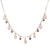 Tresor Collection - Blue Sapphire & Rainbow Moonstone Necklace in 18k Yellow Gold