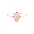 Tresor Collection - Orange Sapphire Marquise Ring in 18k Yellow Gold