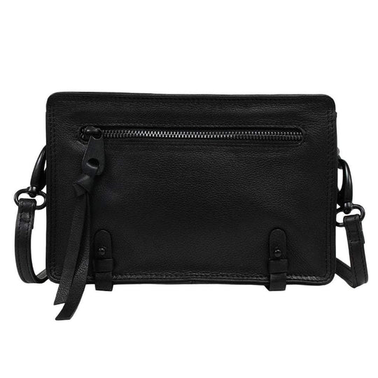 Fairfax mini Crossbody Lamba Cow / Black