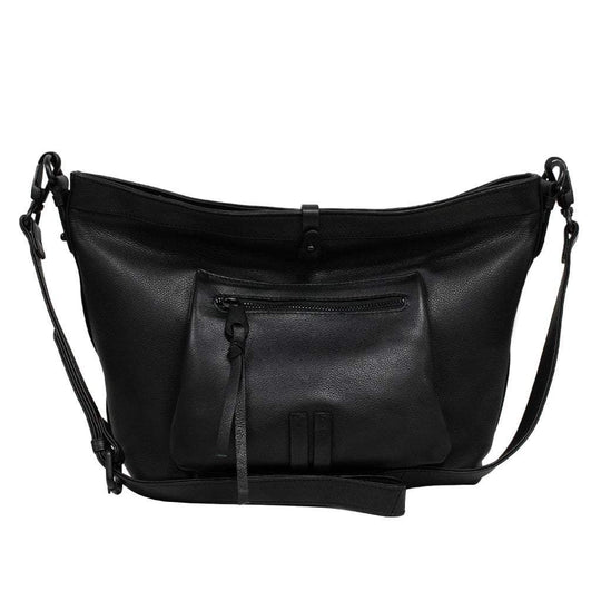 Fairfax LG Crossbody Lamba Cow / Black