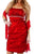 Eureka Fashion - 1646 Short Taffeta Rhinestone Beaded Cocktail Dress
