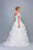 Eureka Fashion - 7710 Lace Off-Shoulder Tiered A-line Dress In White