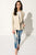 FILIA Beige Lightweight Linen Jacket | FILIA Léger jacket beige en lin