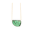 18K Yellow Gold Necklace With Emerald Slice & Diamond