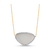 Tresor Collection - Moonstone & Diamond Necklace In 18K Yellow Gold