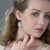 Tresor Collection - Blue Sapphire, Moonstone and Diamond Earrings in 18k YG