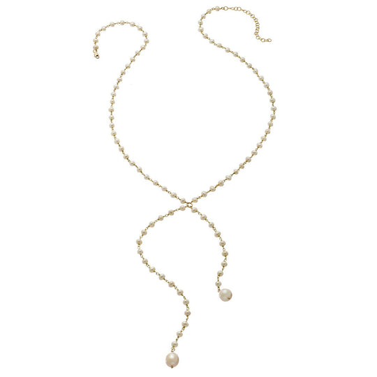 Freshwater Pearl Lariat Necklace