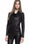 FRANCES Black Leather Cascade Jacket  | FRANCES Veste cascade noir en cuir