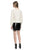  HAZE Jupe noir en cuir verni