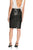 STINA Leather Pencil Skirt   | STINA Jupe droite en cuir