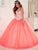 Fiesta Gowns - 56287 Beaded Strapless Sweetheart Tulle Ballgown