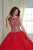 Fiesta Gowns - 56314 Sleeveless Beaded Bateau Tulle Ballgown