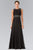Sleeveless Beaded Lace Long Dress GL1460