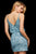 Sherri Hill - 53148 Sequined Blouson Bodice Short Dress