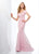 Social Occasions by Mon Cheri - 118879 Off-Shoulder Mermaid Gown In Pink