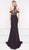 Colors Dress - 2016 Sheer High Halter Cold Shoulder Gown in Black and Pink
