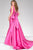 V Neckline Long Mermaid Prom Dress 41644