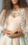 MNM Couture - G0851 Floral Applique Bateau Neck Ballgown In Pink and Green