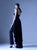 MNM Couture - G0912 Sleeveless Pantsuit with High-Low Overskirt in Blue