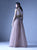 MNM Couture - G0929 Embellished Two Piece A-line Dress in Neutral