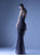 MNM Couture - G0961 Strapless Applique Sweetheart Trumpet Dress in Black and Pink