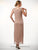 Soulmates - G1006 Hand Crochet Dress Jacket Set in Purple