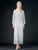 Soulmates - G1006 Hand Crochet Dress Jacket Set in Silver