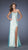 GiGi - Bejeweled Sweetheart Sheath Evening Dress 20017 In Blue