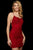 Sherri Hill - 53151 Embroidered Lace Short Dress In Red