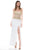 G379 Embellished Sweetheart Jersey Dress