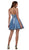 Nox Anabel - G651 Embroidered Strapless Sweetheart Cocktail Dress