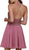 Nox Anabel - G657 Applique Halter Neck A-line Dress