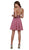 Nox Anabel - G657 Applique Halter Neck A-line Dress
