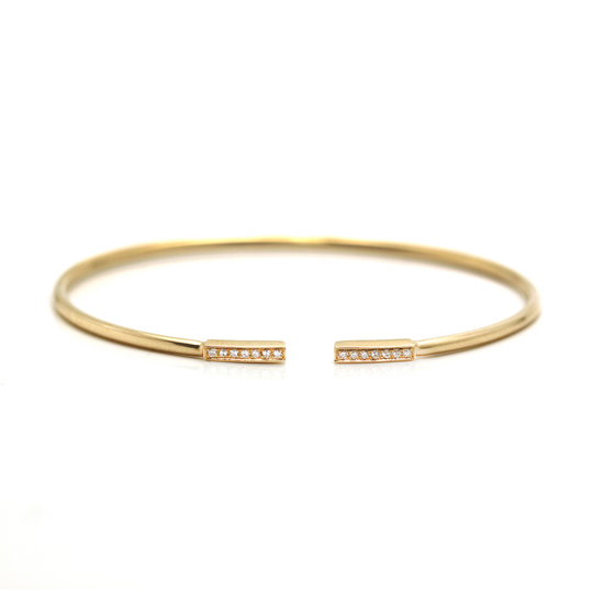 Tresor Collection - Diamond Bangle With In 18K YG