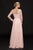Colors Dress - Long Sleeve Lace A-line Dress G755 In Pink