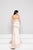 Glow by Colors - G770 Two Piece High Halter Mermaid Gown In Neutral