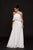 Glow by Colors - G778 Halter Chiffon Evening Dress In White