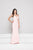 Glow by Colors - G782 Plunging Sweetheart Jeweled Waist Sheath Gown In Pink