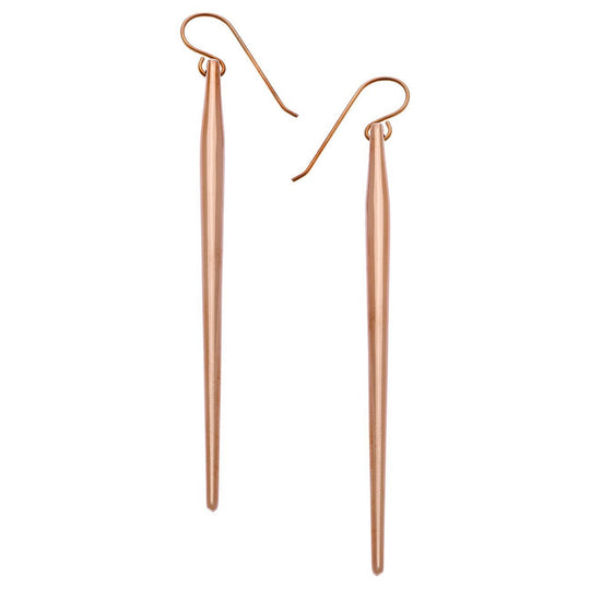 Heather Hawkins - Rose Gold Dagger Earrings