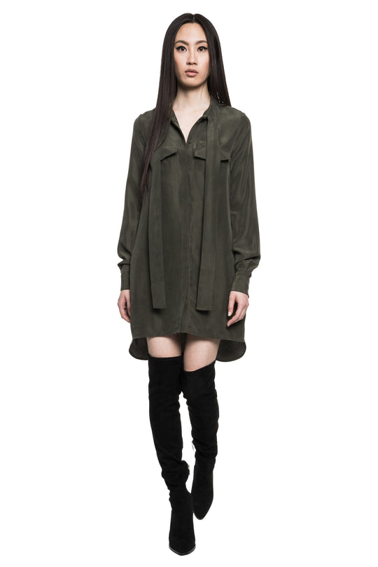 GEILA Silk Shirtdress | GEILA Chemise en soie